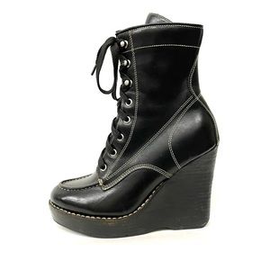 Office of Angela Scott Wedge Boots